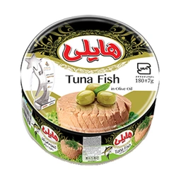 کنسرو ماهی تون در روغن زیتون 180گرم هایلی