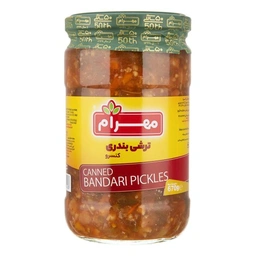 ترشی بندری 670گ مهرام