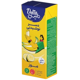 دسر نوشیدنی موزی 200میل دلیس