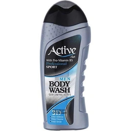 شامپو بدن ضدتعریق 400گ نقره ای اکتیو