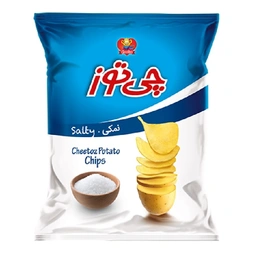 چیپس نمکی140گ چی توز