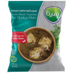 سبزی قلیه ماهی 400گ پمینا کاله
