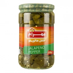 ترشی فلفل هالوپینو 650گرمی مهرام