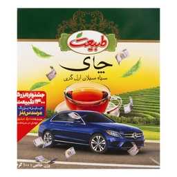 چای سیاه ارل گری 100گ طبیعت