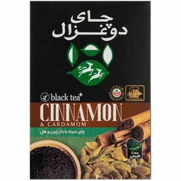 چای سیاه با دارچین و هل 400گ دوغزال
