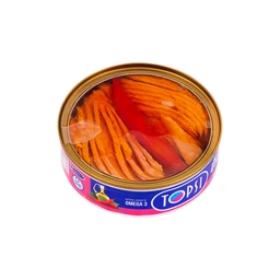 کنسرو ماهی تون با فلفل چیلی 200گرم تاپسی