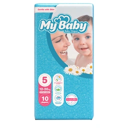 پوشک بچه سایز5 10عددی مای بیبی