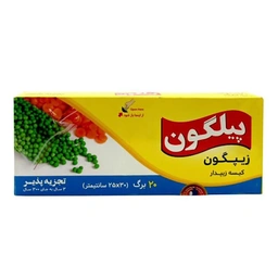 کیسه فریزر زیپدار20ع پیلگون