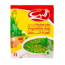 سوپ سبزیجات نیمه آماده الیت