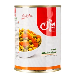 کنسرو مخلوط سبزیجات 380گ بیژن