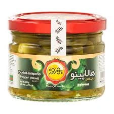 ترشی فلفل هالوپینو بهروز235گرم