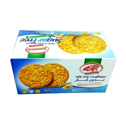 بیسکوییت چند غله بدون شکر جمانه