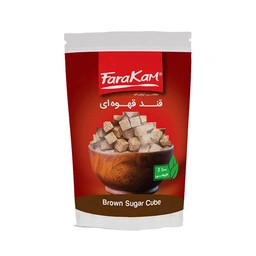 قند قهوه ای 400گ فراکام