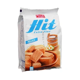 ویفر با کرم شیری پاکتی هیت شیرین عسل