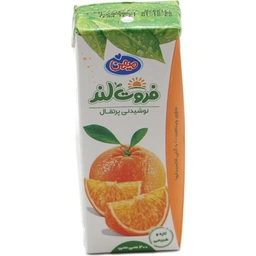 نوشیدنی پرتقال بدون پالپ 200میل فروت لند میهن