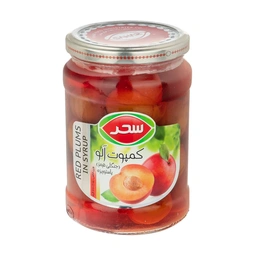 کمپوت آلو جنگلی شیشه ای 670گرم سحر