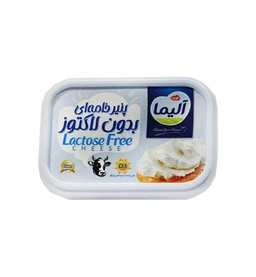 پنیر خامه ای بدون لاکتوز 250گرم  آلیما