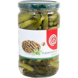 خیارشور ممتاز 660گرم بیژن