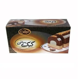 کیک بستنی کاکائویی وانیلی  میهن