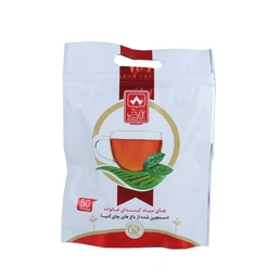 چای سیاه کیسه ای  50ع دبش
