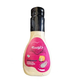 سس سالاد سیر و پنیر پارمسان 280گ دلوسه