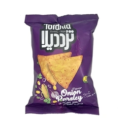 چیپس ذرت باطعم پیازجعفری ترددیلا