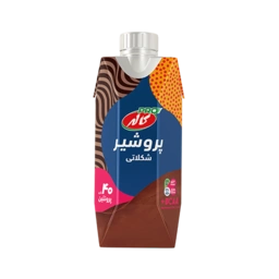 شیر 40گرم پروتئین کازئین شکلاتی کاله پرو