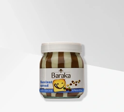 شکلات صبحانه فندقی دورنگ 300گرم باراکا