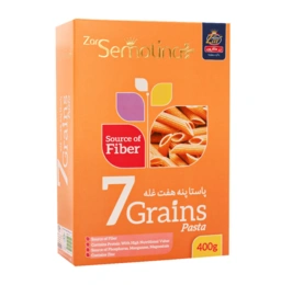 ماکارونی فرمی پنه هفت غله 400گ زر سمولینا