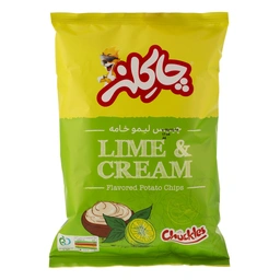 چیپس لیمو خامه 43گ چاکلز
