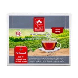 چای سیاه معطر500گ+20عدد تی بگ دبش