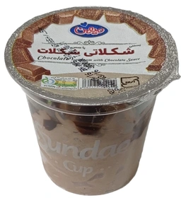 بستنی لیوانی شکلاتی میهن