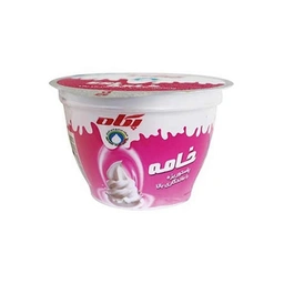 خامه نیم چرب لیوانی 100گ پگاه