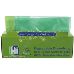 کیسه زباله آسان مصرف بنددار متوسط های