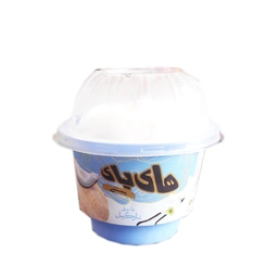 بستنی لیوانی وانیل نارگیل های بای شیرین عسل