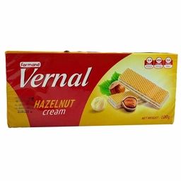 ویفرفندقی ورنال 100گرم