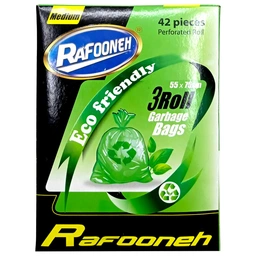 کیسه زباله سه رول متوسط رافونه