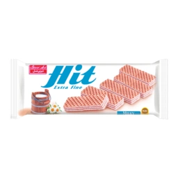 ویفر  با کرم شیری 100گرم هیت