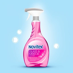شیشه پاک کن  500میل صورتی نویتکس