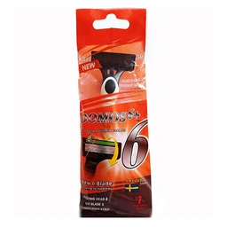 ژیلت 6لبه تکی DOMOS اصلی