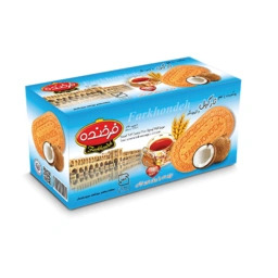 بیسکویت پذیرایی نارگیلی 500گ فرخنده