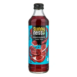 نوشیدنی شیشه ای انار 330میل سانی نس