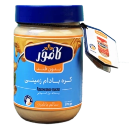 کره بادام زمینی بدون قند کامور