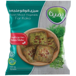 سبزی کوکو منجمد 400گ پمینا کاله