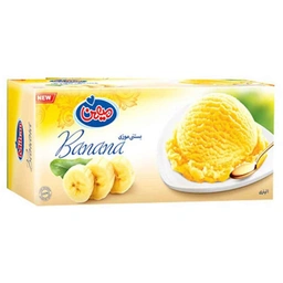 بستنی 1لیتری موزی میهن