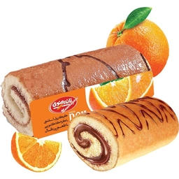 رول کیک پرتقالی رضوی