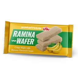 ویفر رامینا با کرم طعم موز 45گ