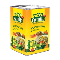 روغن 5کیلویی نیمه جامد حاوی ذرت فامیلا