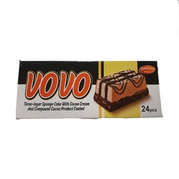 کیک سه لایه با کرم کاکائویی وو وو