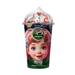 بستنی لیوانی بلوبری شاتوت هامانا